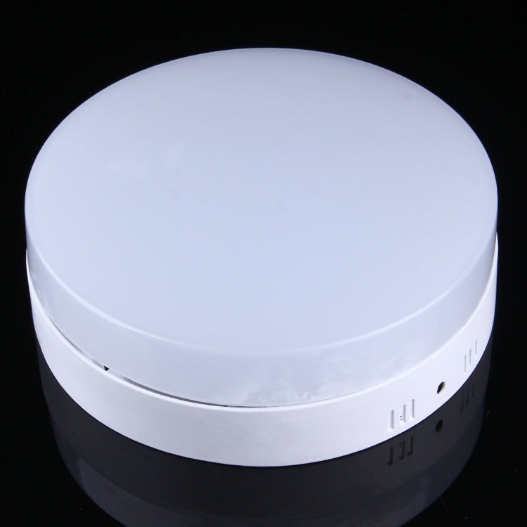 18W Round Warm White LED Ceiling Panel Light , 1600 LM 3000K Flat Light, AC 85-265V