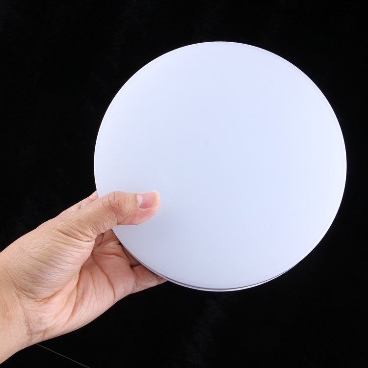 18W Round Warm White LED Ceiling Panel Light , 1600 LM 3000K Flat Light, AC 85-265V