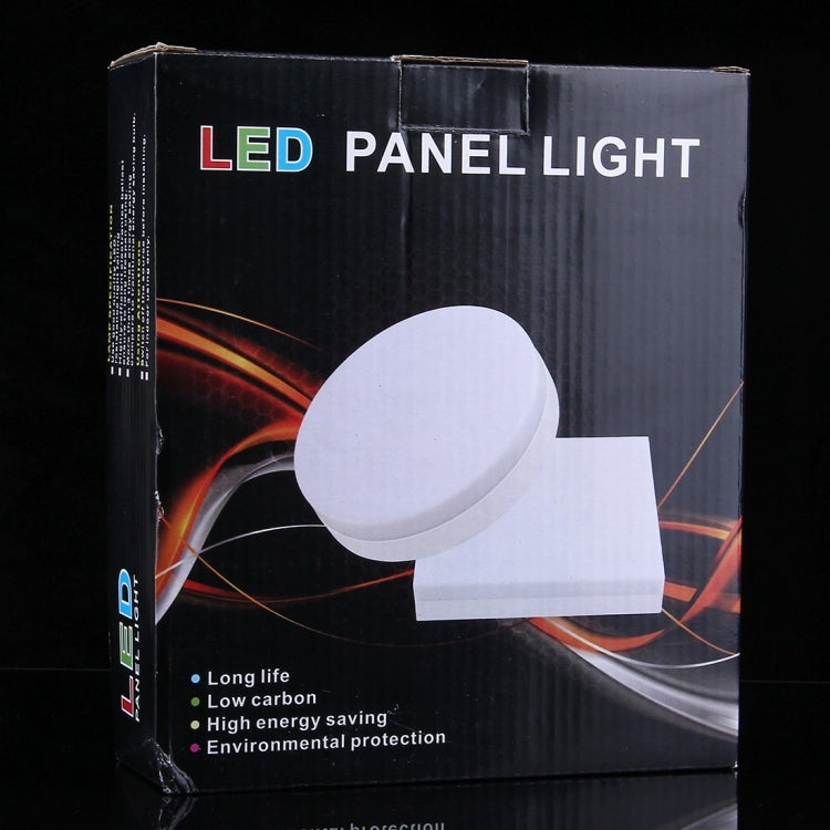 18W Round Warm White LED Ceiling Panel Light , 1600 LM 3000K Flat Light, AC 85-265V