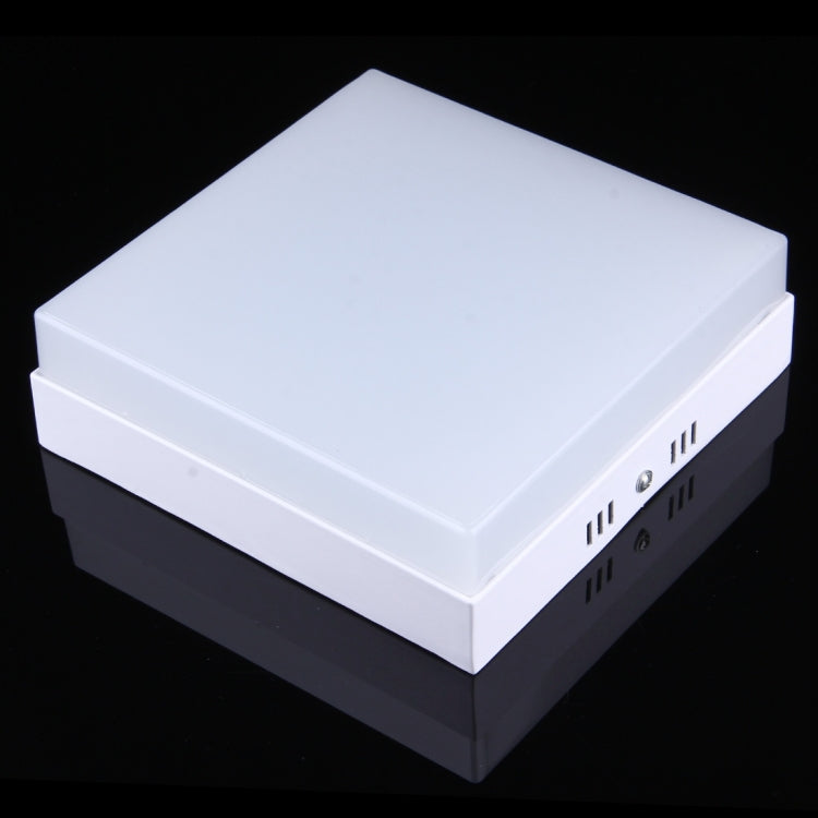 18W Square White Light LED Ceiling Panel Light , 1600 LM 6500K Flat Light, AC 85-265V