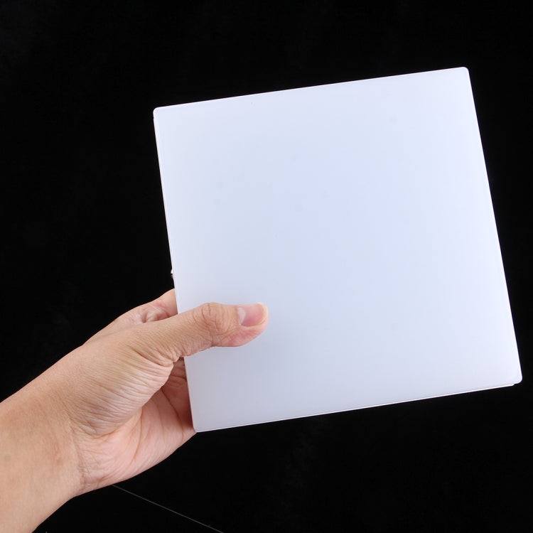 18W Square White Light LED Ceiling Panel Light , 1600 LM 6500K Flat Light, AC 85-265V