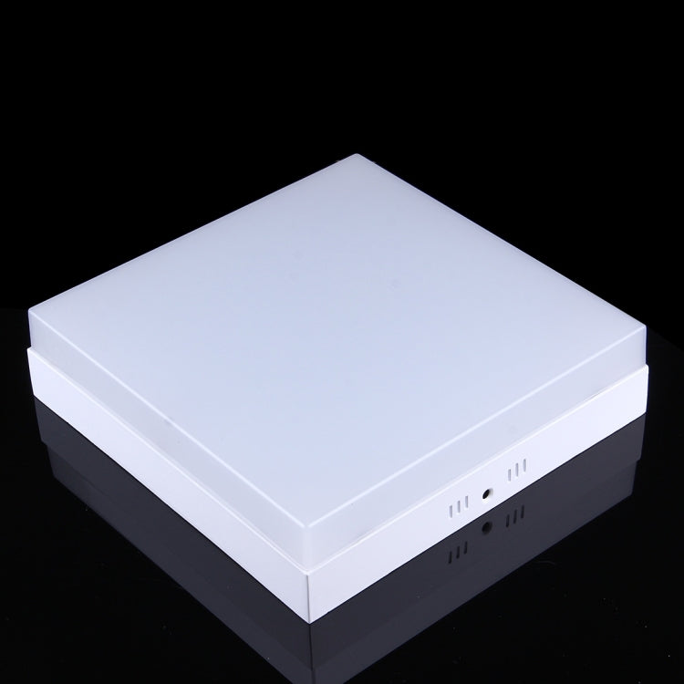 24W Square Warm White LED Ceiling Panel Light , 1800-1920 LM 3000K Flat Light, AC 85-265V