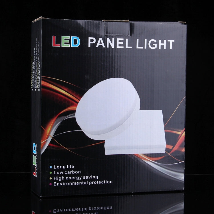 24W Round White Light LED Ceiling Panel Light , 1800-1920 LM 6500K Flat Light, AC 85-265V
