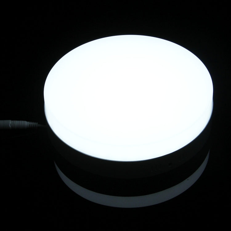 24W Round White Light LED Ceiling Panel Light , 1800-1920 LM 6500K Flat Light, AC 85-265V
