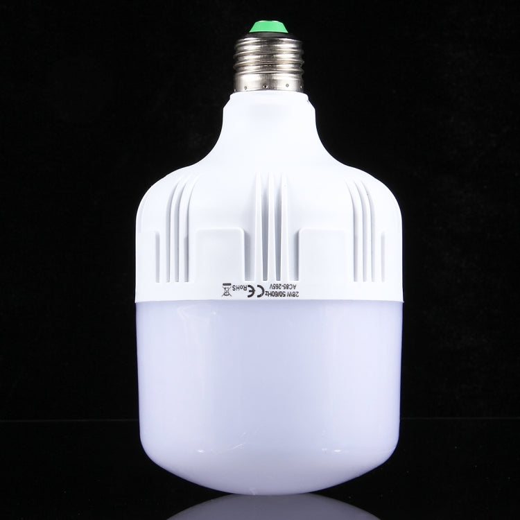 E27 28W SMD 2835 White Light LED Flat Bulb Light, 64 LEDs 2500 LM Energy Saving Waterproof Dust