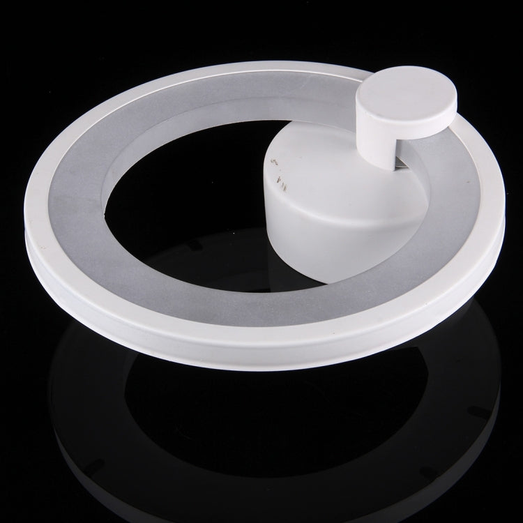 12W 3D Annulus LED SMD-2835 Acrylic Wall Light, Decoration Light, Size: 20x19cm, AC 180-265V(Warm White)