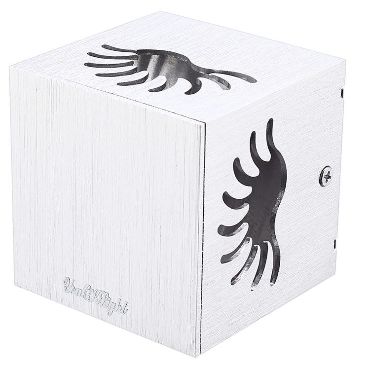 1W Phoenix Tail Aluminum LED Wall Light, 1 LED 80 LM Decoration Light, Size: 8 x 8 x 8cm, AC 85-265V