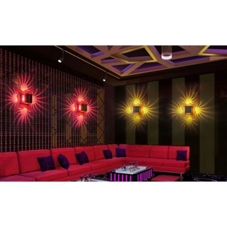 1W Phoenix Tail Aluminum LED Wall Light, 1 LED 80 LM Decoration Light, Size: 8 x 8 x 8cm, AC 85-265V