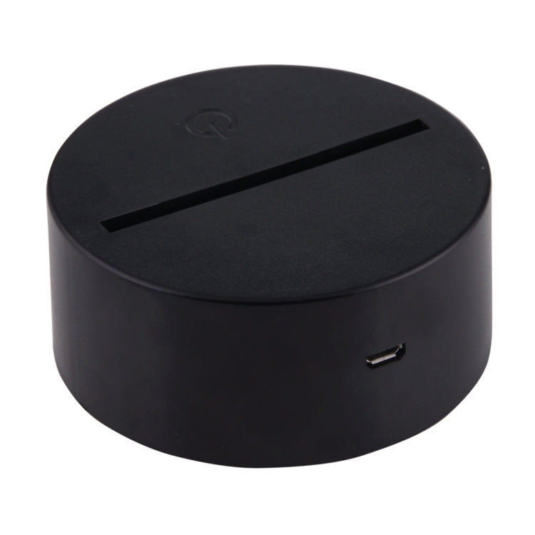 Brain Style 3D Touch Switch Control LED Light , 7 Color Discoloration Creative Visual Stereo Lamp Desk Lamp Night Light