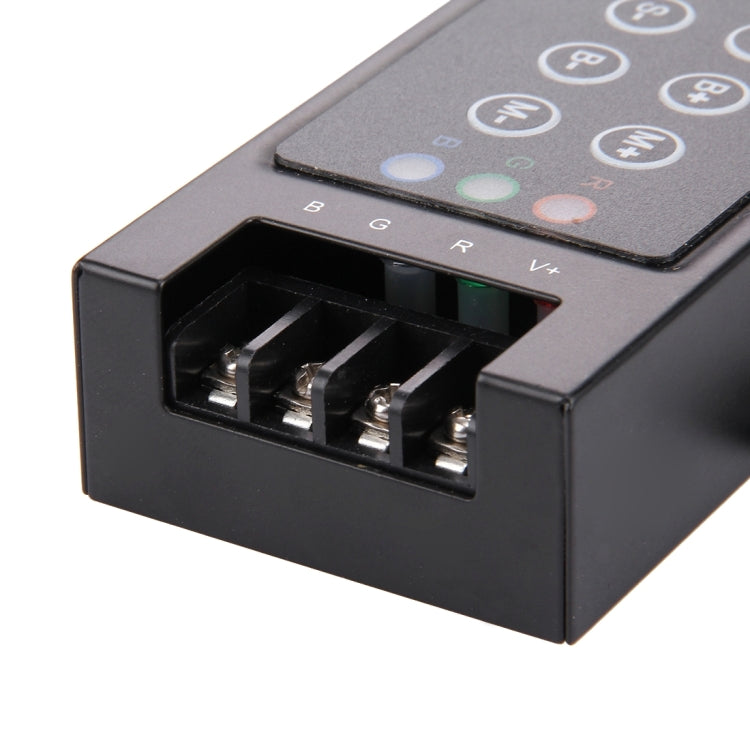 SX-042RF Double Board 8-key RF Remote Controller with Remote Control, DC 12-24V(Black)