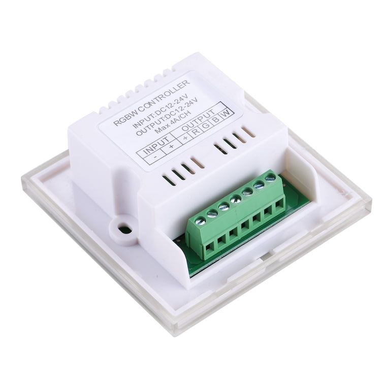 SX-M004 RGBW Double Board Touch Panel LED Remote Controller, DC 12-24V
