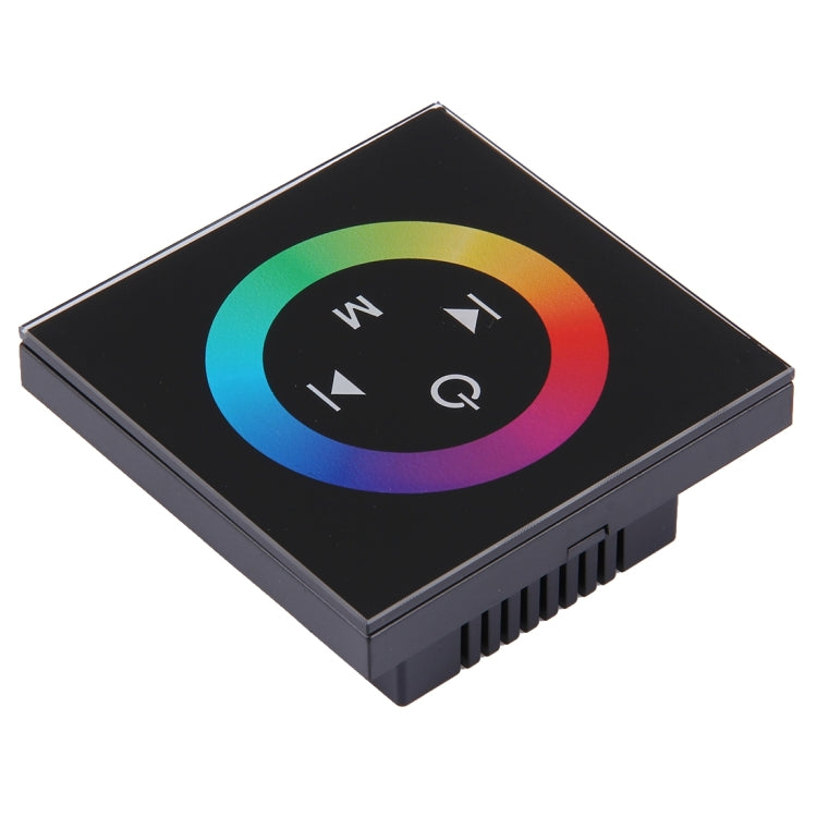 SX-M008 RGB Double Board Touch Panel LED Remote Controller, DC 12-24V(Black)