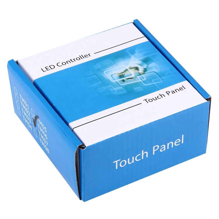 SX-M006 Single Channel Touch Panel LED Remote Controller, DC 12-24V(Black)
