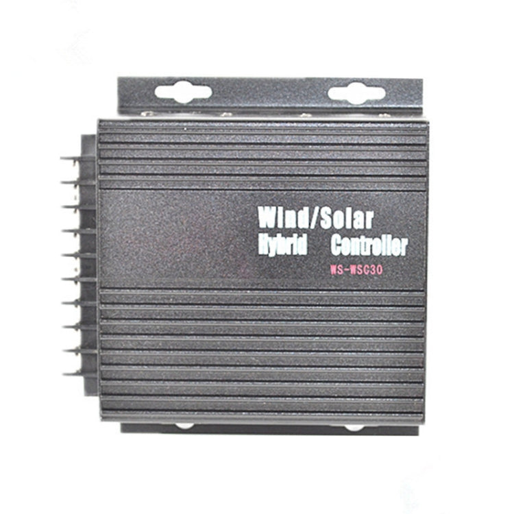 30A 12 / 24V Portable Wind Power Generation Solar Charging Controller for 800W Fan