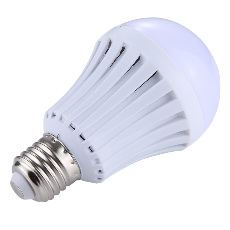 E27 7W SMD 5730 LED Bulbs, 14 LEDs 660 LM 6000-6500K LED Intelligent Emergency Ball Steep Lights, AC 85-265V