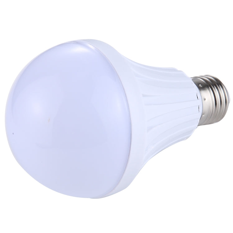 E27 9W SMD 5730 LED Bulbs, 18 LEDs 840 LM 6000-6500K LED Intelligent Emergency Ball Steep Lights, AC 85-265V