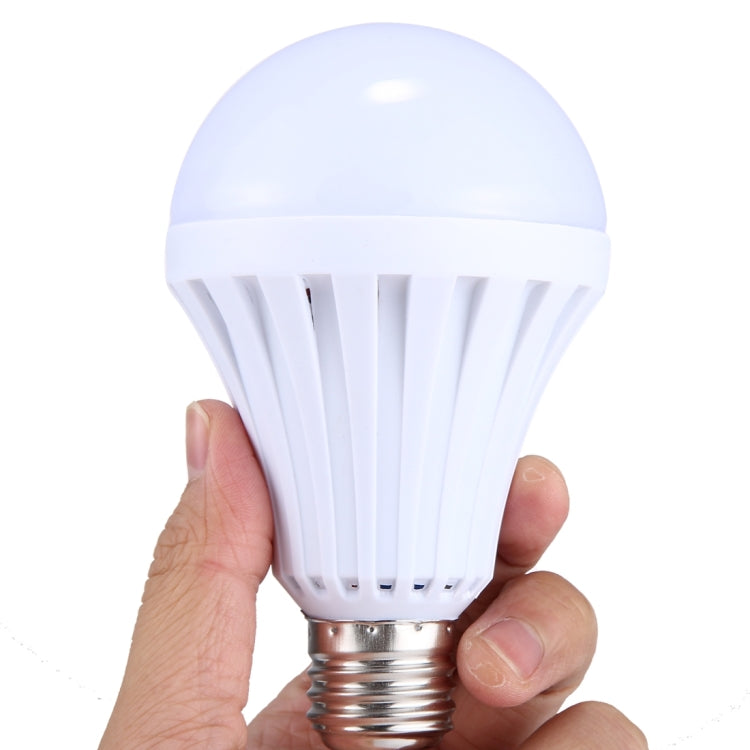 E27 9W SMD 5730 LED Bulbs, 18 LEDs 840 LM 6000-6500K LED Intelligent Emergency Ball Steep Lights, AC 85-265V