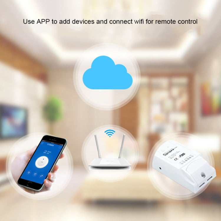 Sonoff Dual Channel DIY WiFi Smart Wireless Remote Control Module Power Switch for Smart Home, Support iOS and Android