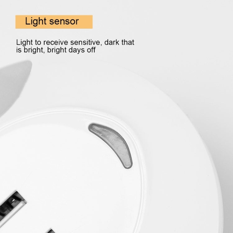 CH003 5V 3.1A LED Night Light, with Light Sensor and Dual USB Charge Port for Bedroom Home Illumination, US Plug