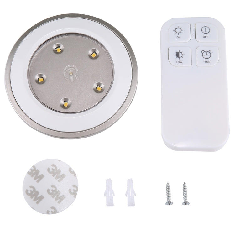 CL017 Natural Light LED Press the Lights , Remote Control Battery-Powered Bedroom Wall Night Light, Remote Control Distance: 10m