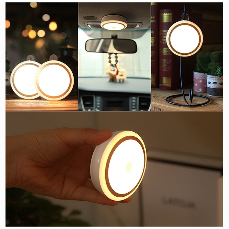 CL037 Warm White Light Infra-red Remote Control LED Night Light, Battery-Powered Bedroom Wall Light, Remote Control Dstance: 3-5m