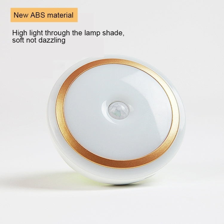 CL037 Warm White Light Infra-red Remote Control LED Night Light, Battery-Powered Bedroom Wall Light, Remote Control Dstance: 3-5m