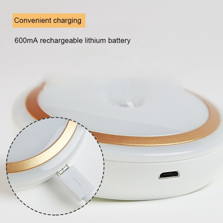 CL037 Warm White Light Infra-red Remote Control LED Night Light , USB Charging Bedroom Wall Light, Remote Control Dstance: 3-5m