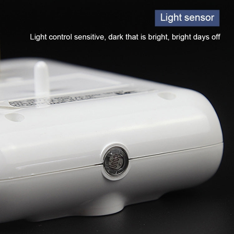SE001 5V 2.1A LED Night Light , Dual USB Charge Port + 4 Sockets for Bedroom Home Illumination, US Plug