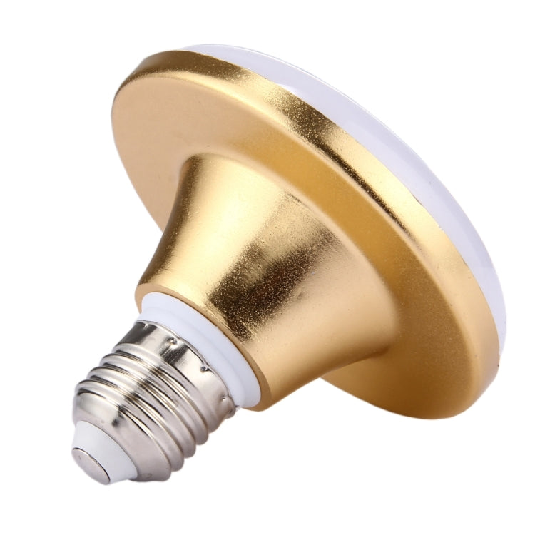 E27 12W SMD5730 UFO Shape White Light LED Flying Saucer Lamp , Energy Saving Waterproof Dust-proof Anti Mosquito, AC 140-220V
