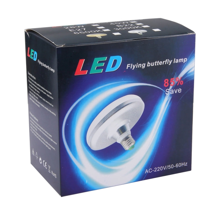 E27 24W SMD5730 UFO Shape White Light LED Flying Saucer Lamp , Energy Saving Waterproof Dust-proof Anti Mosquito, AC 140-220V