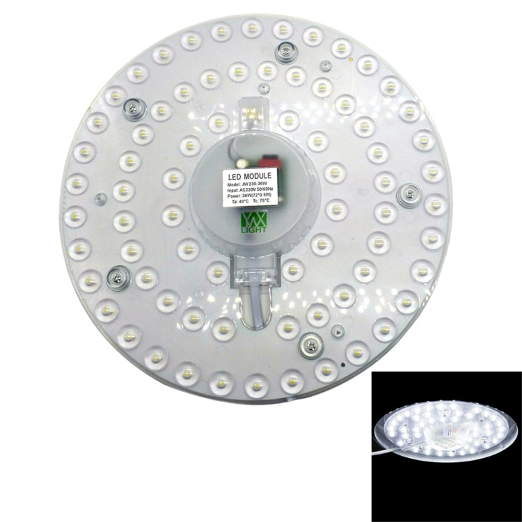 36W 72 LEDs SMD 2835 6000-6500K LED Module Lamp Bulb Panel Ceiling Light Modified Light Source, AC 220-240V(White Light)