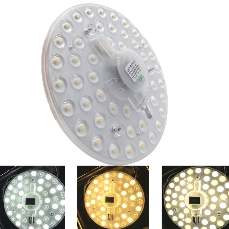 24W 48 LEDs SMD 2835 3000-6000K Cool White / Warm White / Natural White Adjustment LED Module Lamp Bulb Panel Ceiling Light Modified Light Source, AC 220V