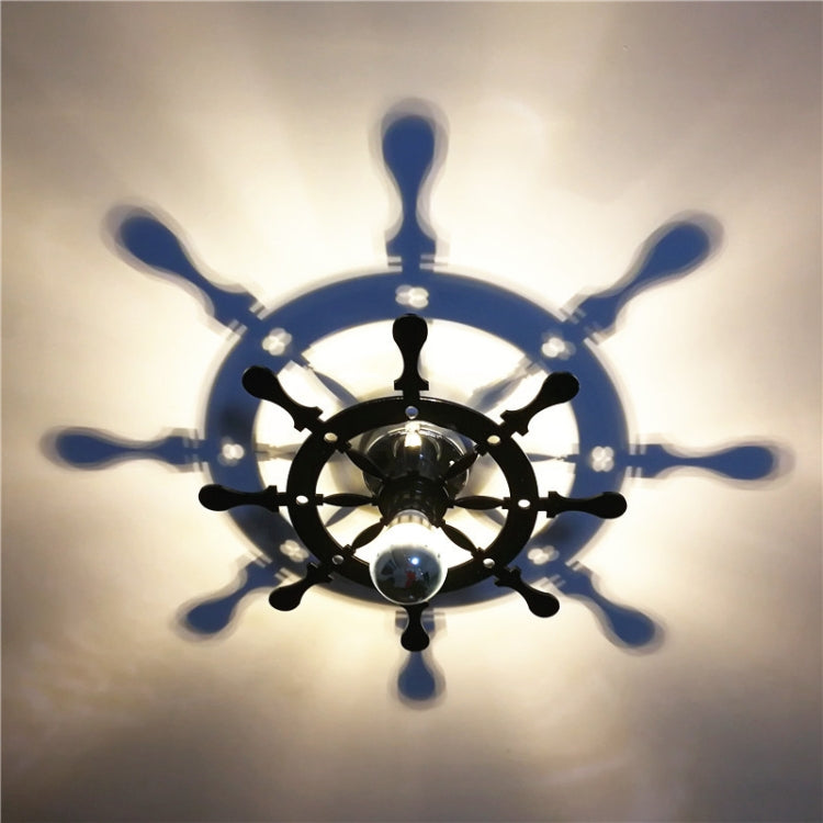 E14 5W Rudder Shape Warm White LED Wall Light , Fashion Simple Acrylic Shadow for Bedroom, Living Room, Diameter: 28cm, AC 110-220V