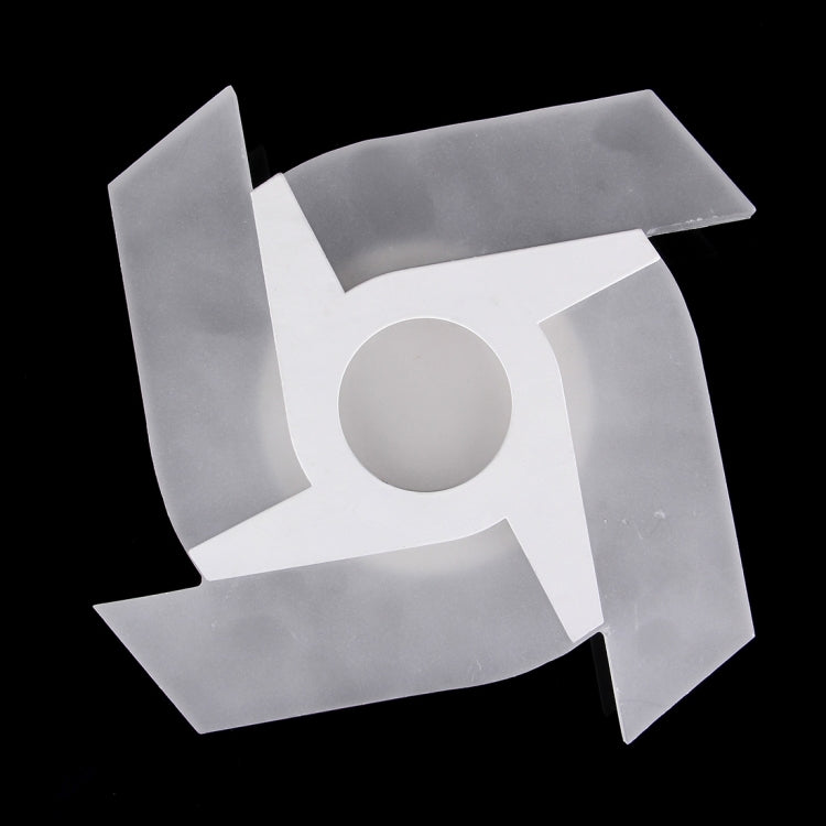 12W 3D Cyclone LED SMD-2835 Acrylic Wall Light, Decoration Light, Size: 21x21cm, AC 180-265V(Warm White)