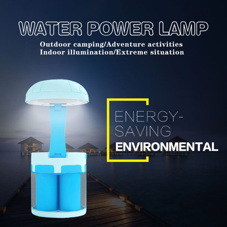 Sea Water Power Energy Night Light , Creative Environmental Protection Home Desk Lamp Outdoor Camping Light Novelty Gift