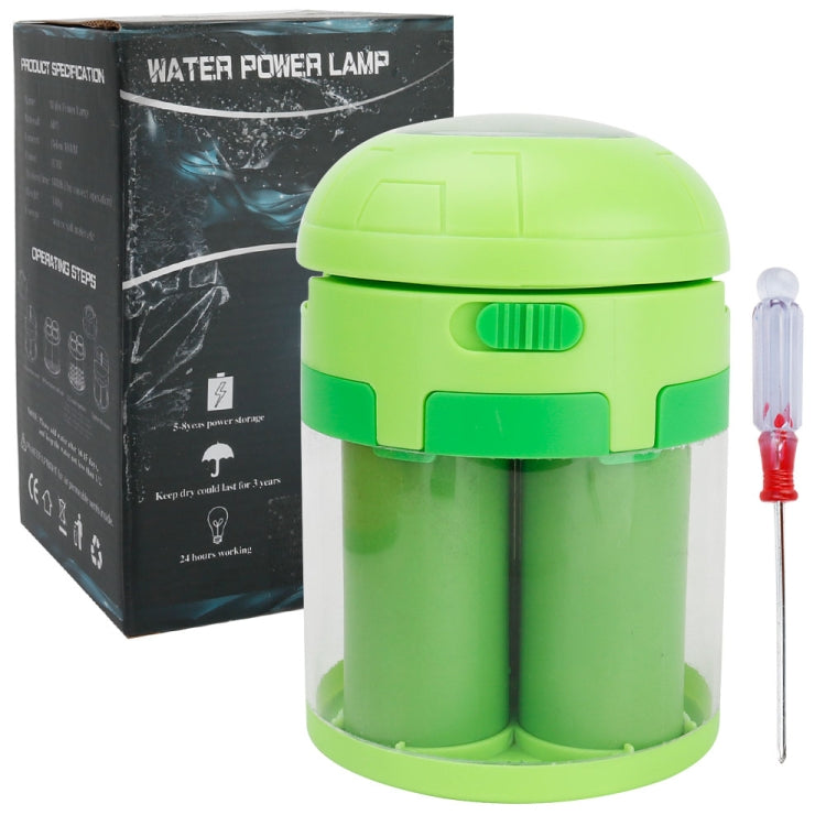 Sea Water Power Energy Night Light , Creative Environmental Protection Home Desk Lamp Outdoor Camping Light Novelty Gift