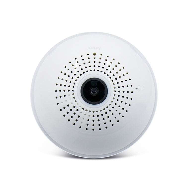 E27 3W 1080P LED Bulb Shape Wi-Fi IP Camera Wireless HD Home Security Panoramic 360 Degrees Light Sensing Bulb