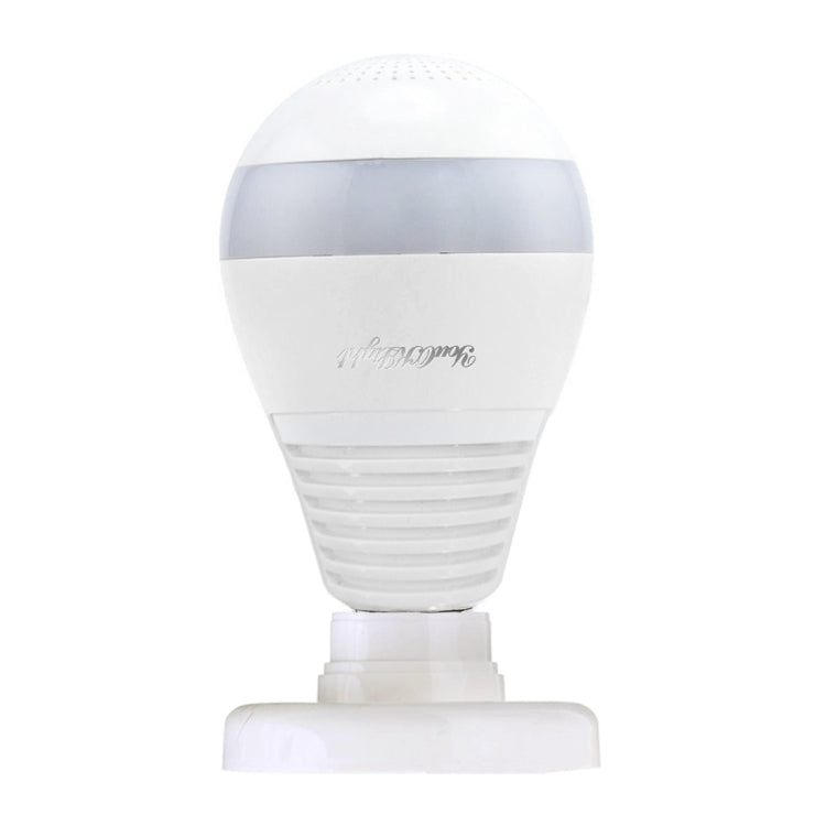 E27 3W 1080P LED Bulb Shape Wi-Fi IP Camera Wireless HD Home Security Panoramic 360 Degrees Light Sensing Bulb