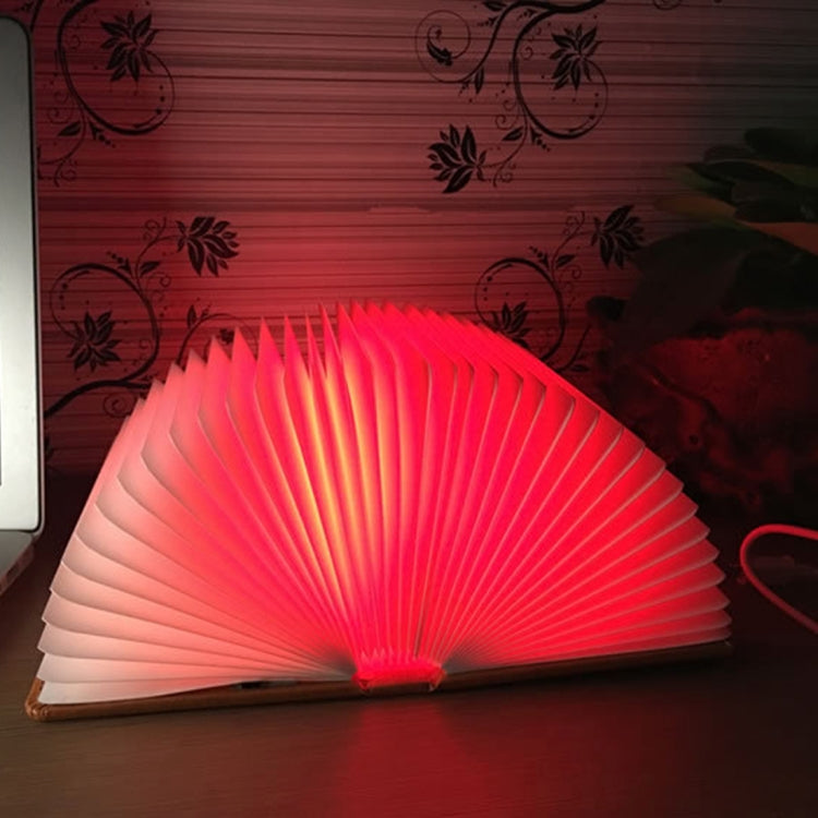 Foldable Pages RGB + Warm White Light Book Shape LED Light