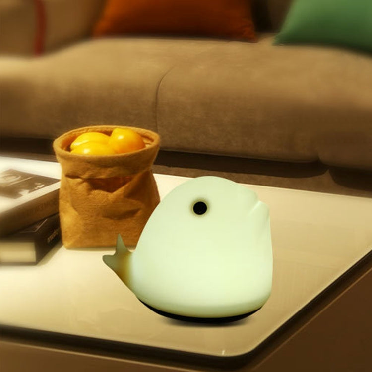 T10 Dolphin Shape Colorful LED Patted Night Light , USB Charge Silicone Energy-saving Lamp with Phone Holder