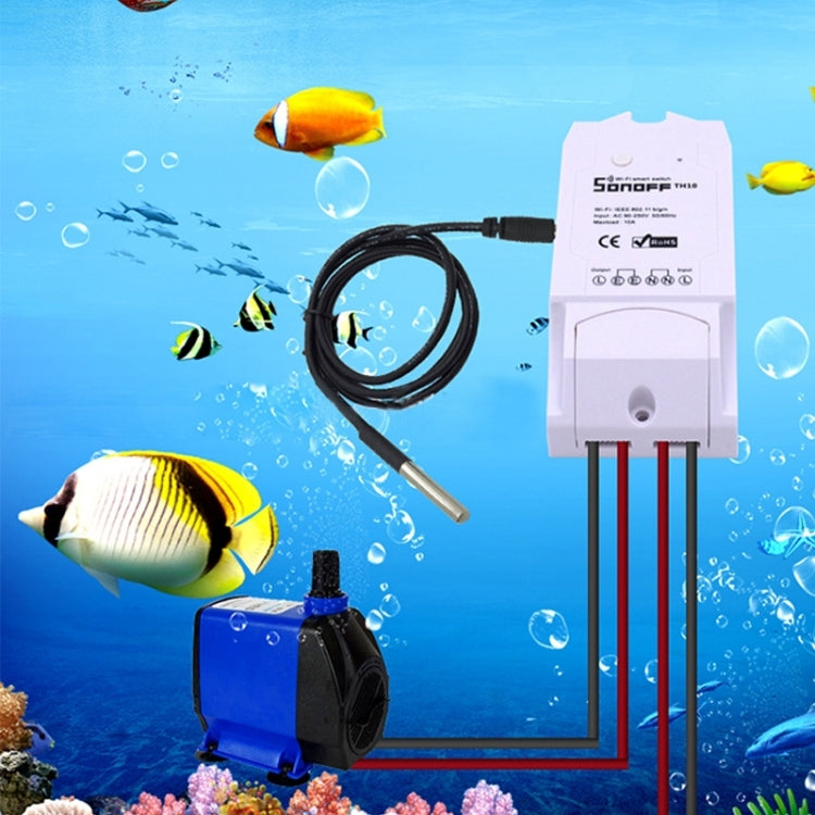 Sonoff TH-2 Waterproof Probe Temperature Sensor for Sonoff TH10/TH16 WiFi Smart Switch