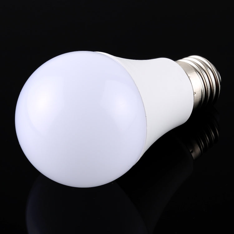 E27 7W 250-600LM Intelligent LED Bulb Energy Saving Light with Three Color Temperature, AC 85-265V