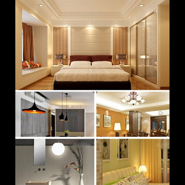 E27 7W 250-600LM Intelligent LED Bulb Energy Saving Light with Three Color Temperature, AC 85-265V