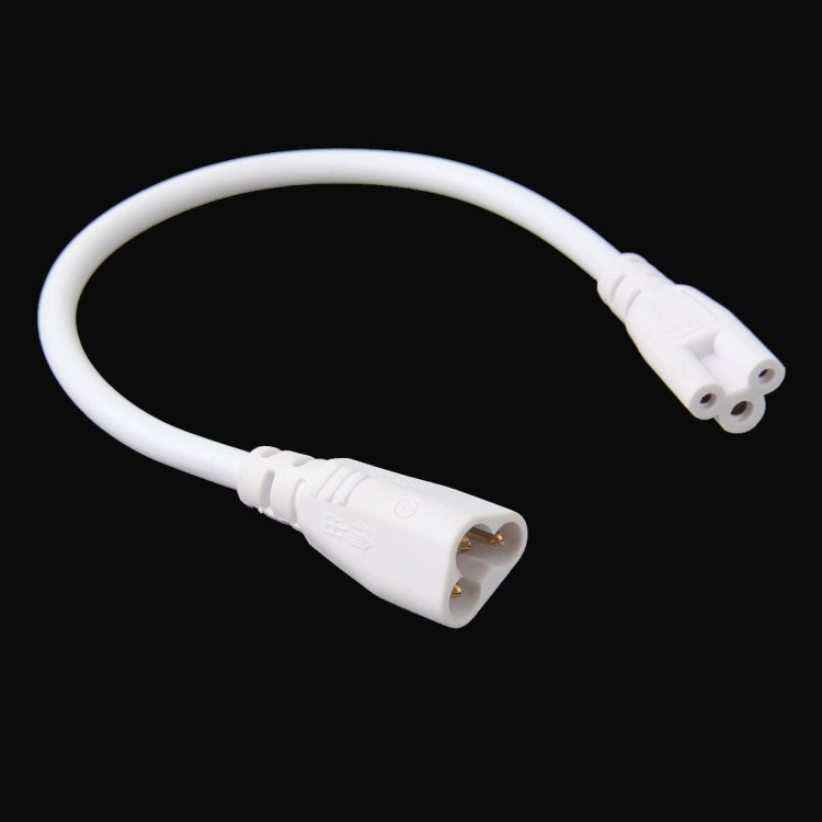 10 PCS 30cm Male to Female Tube Connector Cable Fitting with 3 Plugs