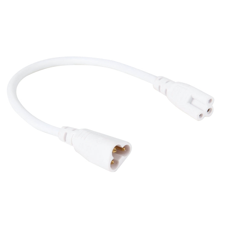 10 PCS 30cm Male to Female Tube Connector Cable Fitting with 3 Plugs