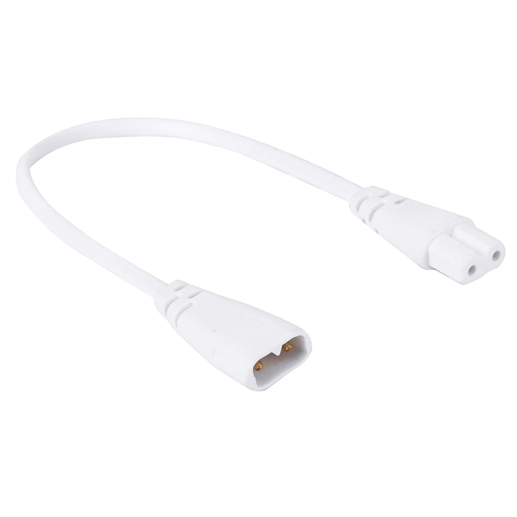 10 PCS 30cm Male to Female Tube Connector Cable Fitting with 2 Plugs