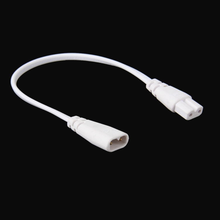 10 PCS 30cm Male to Female Tube Connector Cable Fitting with 2 Plugs