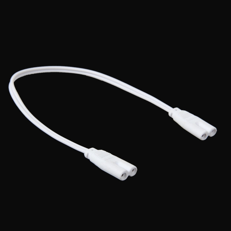 10 PCS 30cm Female to Female Tube Connector Cable Fitting with 2 Plugs