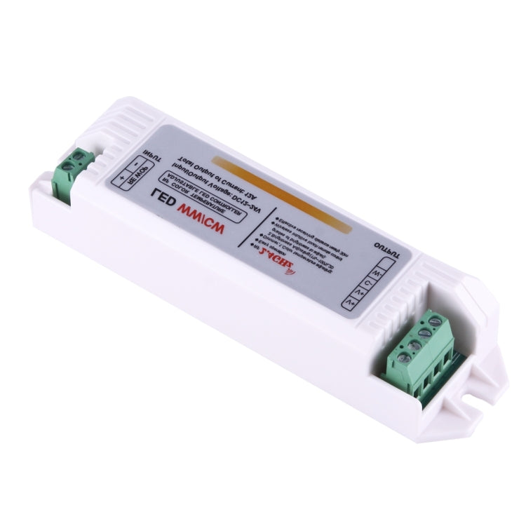 2.4GHz RF Wireless Touch Screen Double Color Temperature LED Dimming Controller, DC 12-24V(White)
