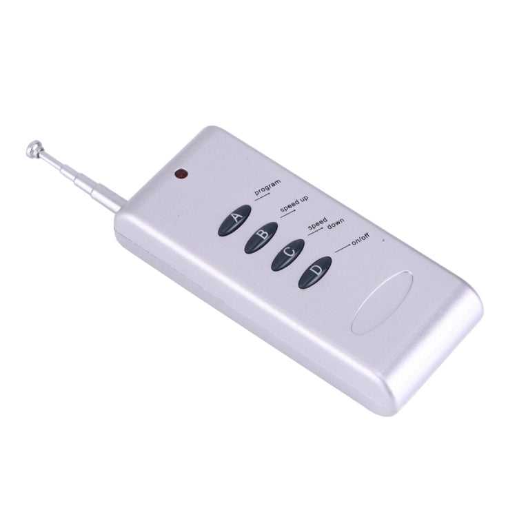 360W 4 Keys RF Remote Control Iron Shell LED Controller, DC 5-24V(Black)